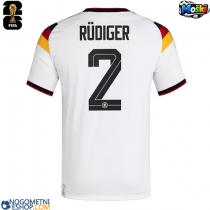 Moški Nogometni dresi Nemčija Antonio Rudiger #2 Domači SP 2026 Kratek Rokav